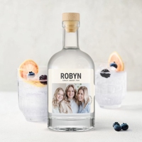 YourSurprise gin met bedrukt etiket
