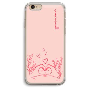 Love is in the air: iPhone 6 Plus / 6S Plus Transparant Hoesje