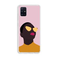 Yellow glasses: Galaxy A51 4G Transparant Hoesje