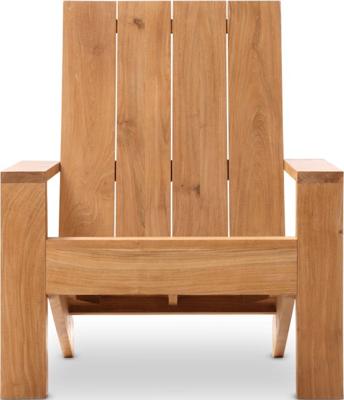 Adirondack bear chair Frame teak wood Knock-Down - Chill dept