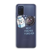Best Friend Forever: Samsung Galaxy A03s Transparant Hoesje