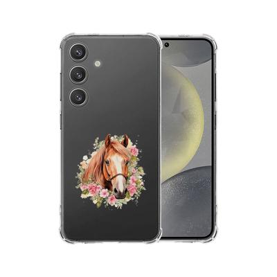 Samsung Galaxy S25 Hoesje - Paard TPU Antishock Samsung Galaxy S25 Hoesje - Paard TPU Antishock