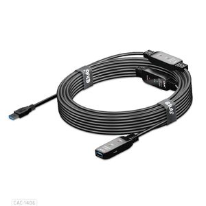 CLUB3D USB 3.2 Gen1 Active Repeater Cable 15m/ 49.2 ft M/F 28AWG