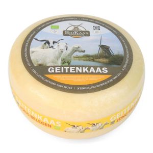 5,4kg Biologisch vegetarische Geitenkaas  48+