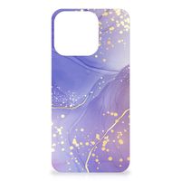 Back Cover voor iPhone 15 Pro Watercolor Paars - thumbnail