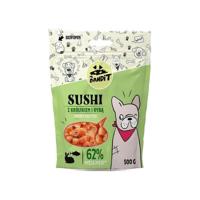 Dhr. BANDIT SUSHI met Konijn en Vis - hondendelicatesse - 500 g