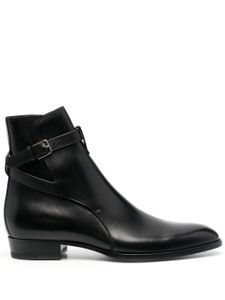 Saint Laurent bottines à boucles - Noir