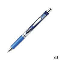Gelpen Pentel Energel XM Klick 0.7 Blauw 12 Onderdelen