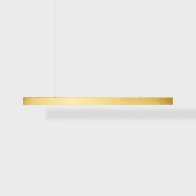 Anour I Model Cordless Hanglamp - 100 cm - Geborsteld messing
