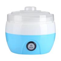 Elektrische automatische yoghurt maker machine yoghurt DIY tool Kithchen plastic container 220V capaciteit: 1L (blauw)