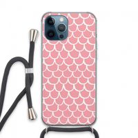 Dakpannetjes: iPhone 13 Pro Max Transparant Hoesje met koord