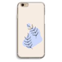 Leaf me if you can: iPhone 6 / 6S Transparant Hoesje