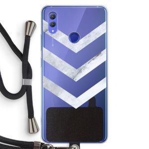 Marmeren pijlen: Honor Note 10 Transparant Hoesje met koord