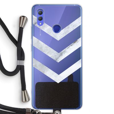 Marmeren pijlen: Honor Note 10 Transparant Hoesje met koord