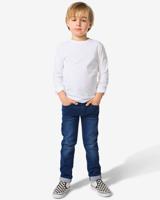 HEMA Kinder broek jogdenim skinny fit donkerblauw (donkerblauw)