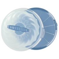 Rotho gugelhupf fresh cakedoos tulband horizon blauw/transparant