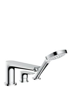 Hansgrohe Talis E 3-gats badrandkraan afbouwdeel chroom