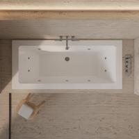 Whirlpool Boss & Wessing Dahlia 190x90 cm Enkel systeem Boss & Wessing