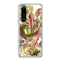 Haeckel Nepenthaceae: Sony Xperia 5 III Transparant Hoesje