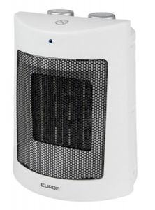 Eurom PTC 1500 Ventilator elektrisch verwarmingstoestel Binnen Zwart, Wit 1500 W