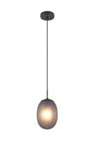 Trio Glazen hanglampFacette met geribbeld smoke glas - 364200154 Trio Glazen hanglampFacette met geribbeld smoke glas - 364200154