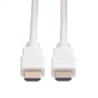 VALUE HDMI High Speed Cable met Ethernet M-M, wit, 10 m - thumbnail