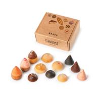 Grapat Bakkerij (12-delig) - Houten Brood & Koekjes Speelkeuken