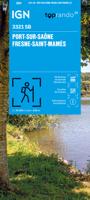 Wandelkaart 3321 SB - Serie Bleue Port-sur-Saône / Fresne-St-Mamès | IGN - Institut Géographique National