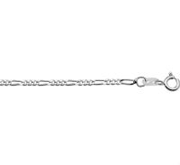 Ketting Figaroschakel zilver 2,0 mm 42 cm - thumbnail