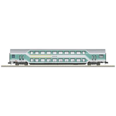 MiniTrix 18419 N dubbeldeksrijtuig DABz 755m 1e/2e klas van de DB AG