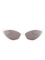 Balenciaga Eyewear lunettes de soleil Reverse Xpander - Blanc