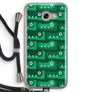Crocs: Samsung Galaxy A5 (2017) Transparant Hoesje met koord