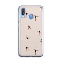 Dancing #1: Samsung Galaxy A40 Transparant Hoesje
