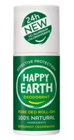 Happy Earth 100% Natural Deo Roll-On Bergamot Cedarwood