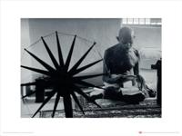 Kunstdruk Time Life Gandhi 30x40cm
