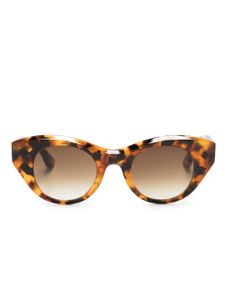 Thierry Lasry lunettes de soleil à monture papillon - Marron