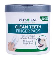Vets Best clean teeth finger pads