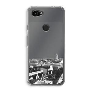 Marrakech Skyline : Google Pixel 3a Transparant Hoesje