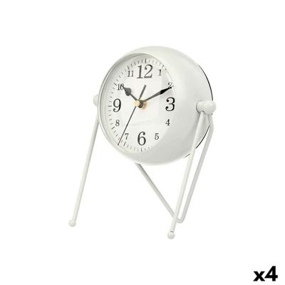 Tafelklok Gift Decor 906 906 Wit (4 Stuks)