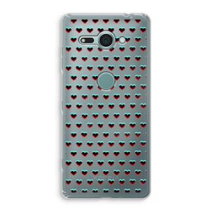 Hartjes: Sony Xperia XZ2 Compact Transparant Hoesje