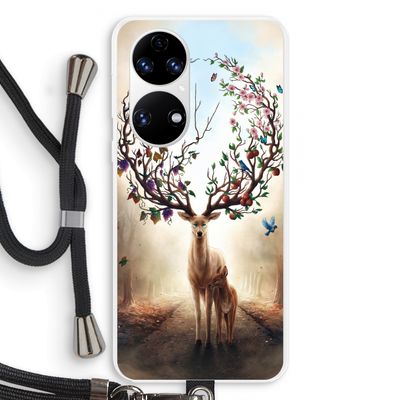 Seasons Change: Huawei P50 Transparant Hoesje met koord