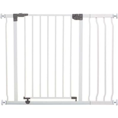 Veiligheidsbarrière en verlengstuk 18 cm - DREAMBABY - LIBERTY - 1 barrière + 1 verlengstuk - 93-99 cm - Wit