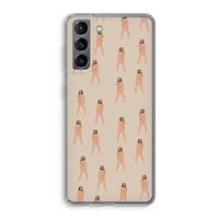 You're so golden: Samsung Galaxy S21 Transparant Hoesje