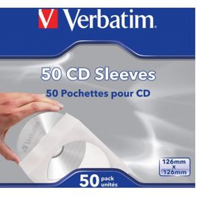 Verbatim CD Hoesjes Papier 50 stuks