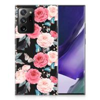 Samsung Galaxy Note20 Ultra | TPU Case | Butterfly Roses