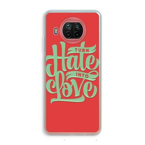 Turn hate into love: Xiaomi Mi 10T Lite 5G Transparant Hoesje