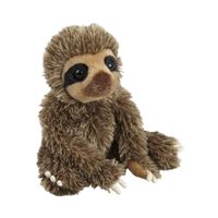 Pluche knuffel dieren Luiaard 18 cm