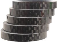 Spacers 28.6 mm 1-1/8 inch oversized 5 mm carbon 5 stuks 6500031 - thumbnail