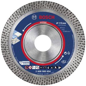 Bosch Accessories 2608900654 EXPERT HardCeramic Diamanten doorslijpschijf Diameter 115 mm Boordiameter 22.23 mm Steen, Beton, Baksteen, Tegels 1 stuk(s)