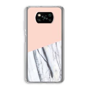 A touch of peach: Xiaomi Poco X3 Pro Transparant Hoesje